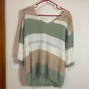 3/4 Sleeve Sweater